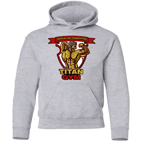 Sweatshirts Sport Grey / YS Titan Gym Youth Hoodie