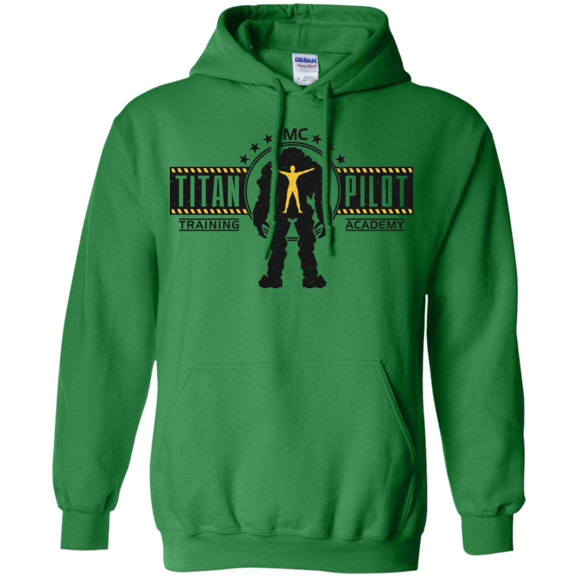 Sweatshirts Irish Green / S Titan Pilot Pullover Hoodie