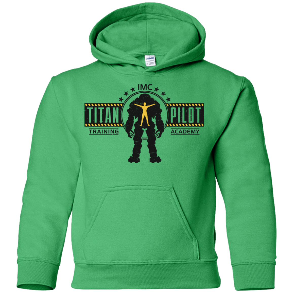 Sweatshirts Irish Green / YS Titan Pilot Youth Hoodie