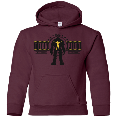 Sweatshirts Maroon / YS Titan Pilot Youth Hoodie