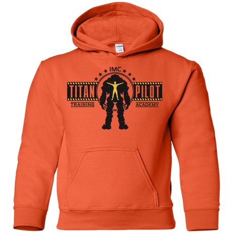 Sweatshirts Orange / YS Titan Pilot Youth Hoodie