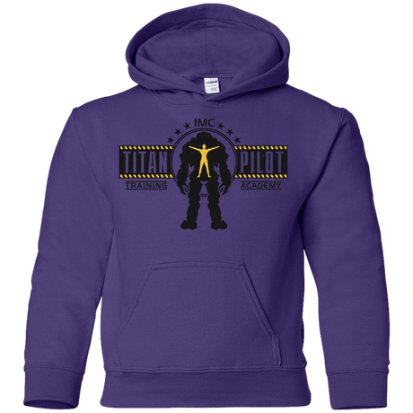 Sweatshirts Purple / YS Titan Pilot Youth Hoodie