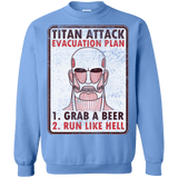 Sweatshirts Carolina Blue / Small Titan plan Crewneck Sweatshirt