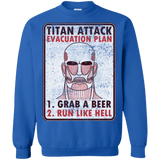 Sweatshirts Royal / Small Titan plan Crewneck Sweatshirt