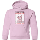 Sweatshirts Light Pink / YS Titan plan Youth Hoodie
