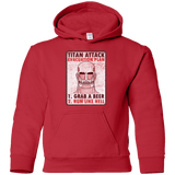 Sweatshirts Red / YS Titan plan Youth Hoodie
