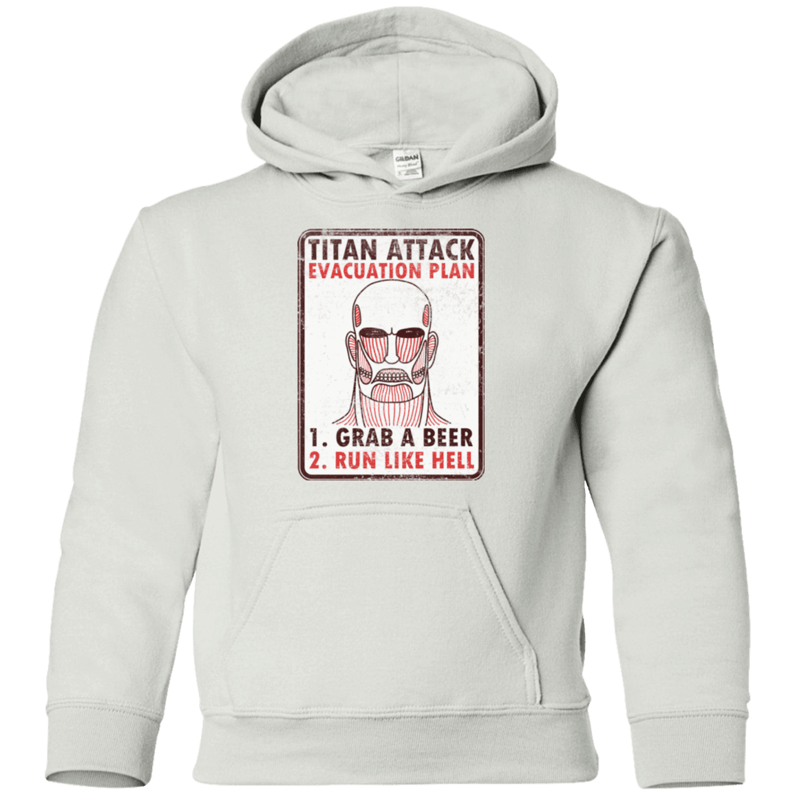 Sweatshirts White / YS Titan plan Youth Hoodie
