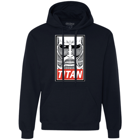 Sweatshirts Navy / Small Titan Premium Fleece Hoodie