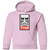 Sweatshirts Light Pink / YS Titan Youth Hoodie