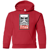 Sweatshirts Red / YS Titan Youth Hoodie