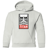Sweatshirts White / YS Titan Youth Hoodie