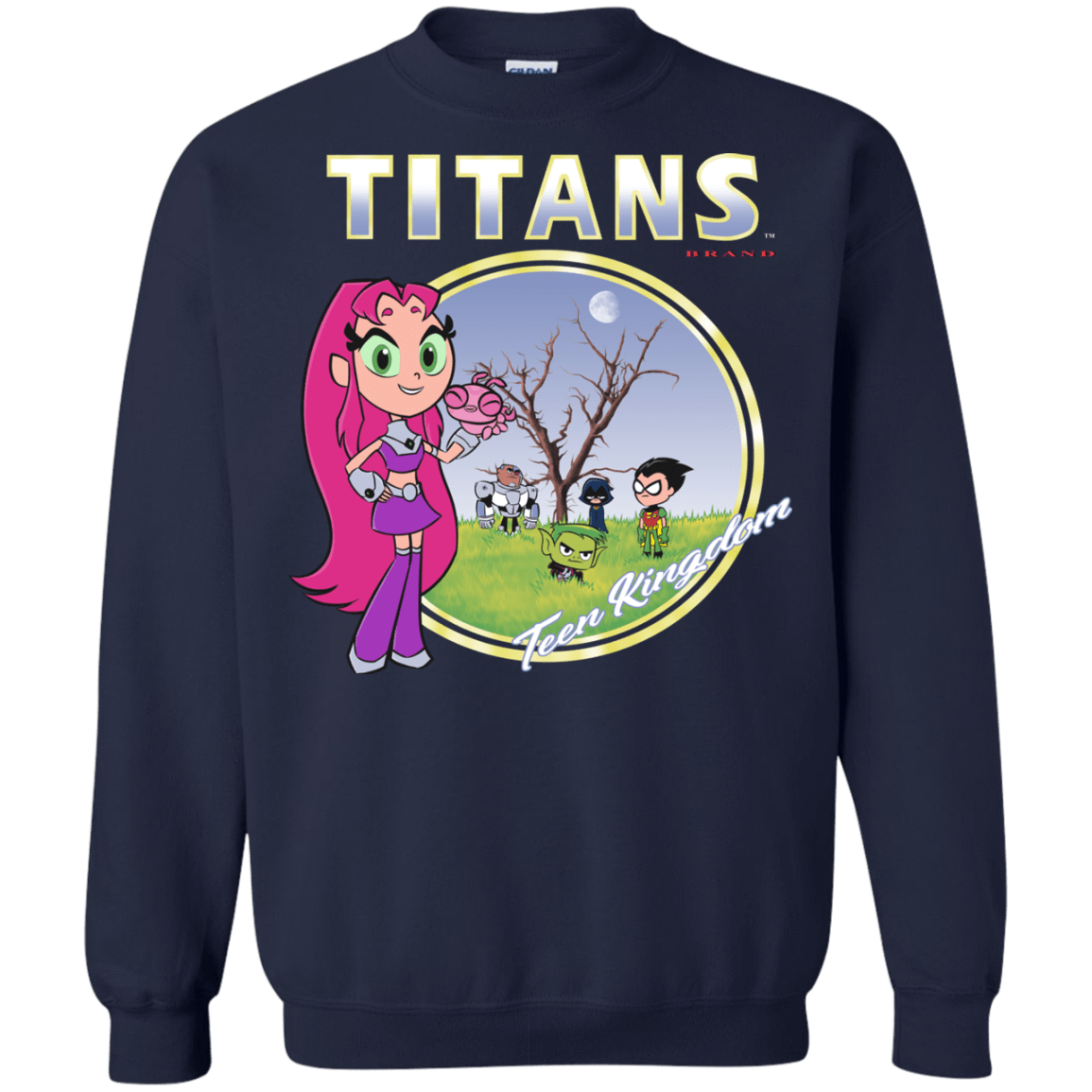 Sweatshirts Navy / S Titans Crewneck Sweatshirt