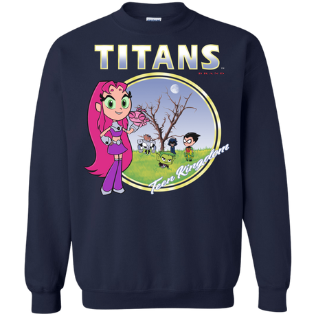 Sweatshirts Navy / S Titans Crewneck Sweatshirt