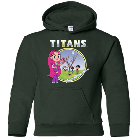 Sweatshirts Forest Green / YS Titans Youth Hoodie