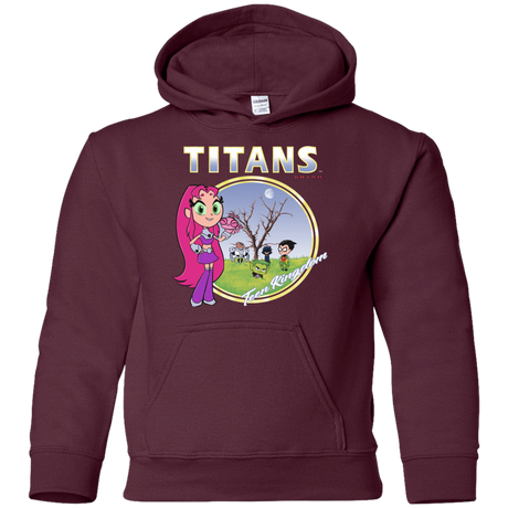Sweatshirts Maroon / YS Titans Youth Hoodie