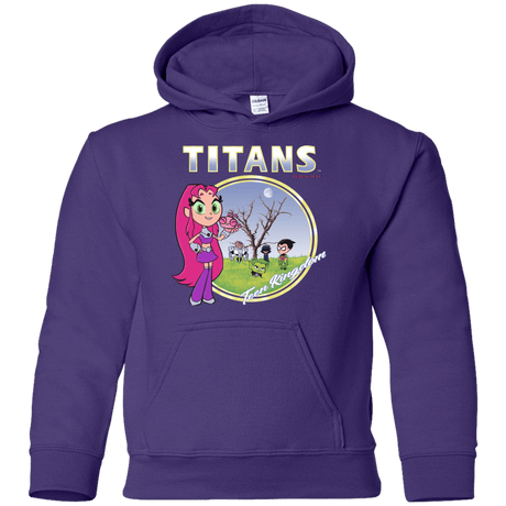 Sweatshirts Purple / YS Titans Youth Hoodie