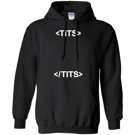 Sweatshirts Black / Small Tits Pullover Hoodie