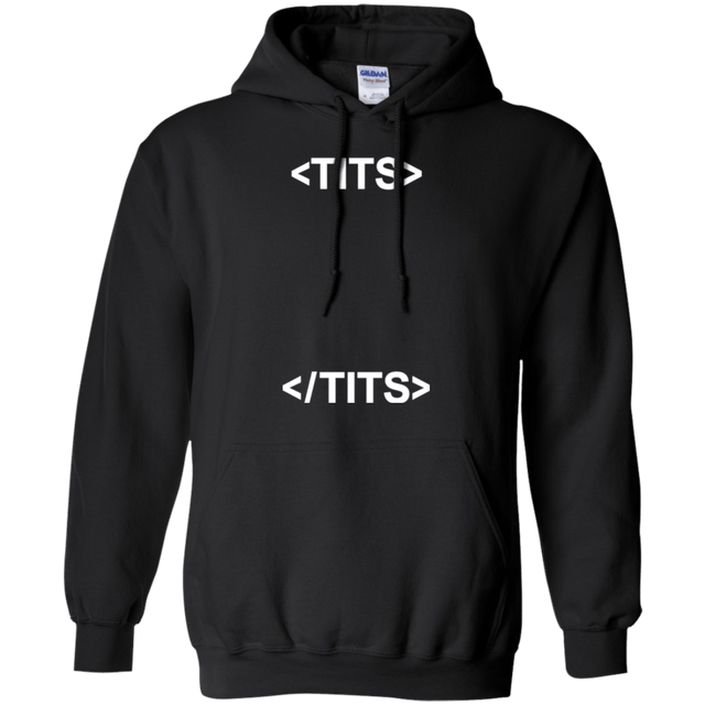 Sweatshirts Black / Small Tits Pullover Hoodie