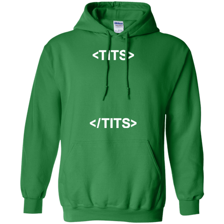 Sweatshirts Irish Green / Small Tits Pullover Hoodie