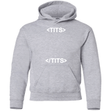 Sweatshirts Sport Grey / YS Tits Youth Hoodie