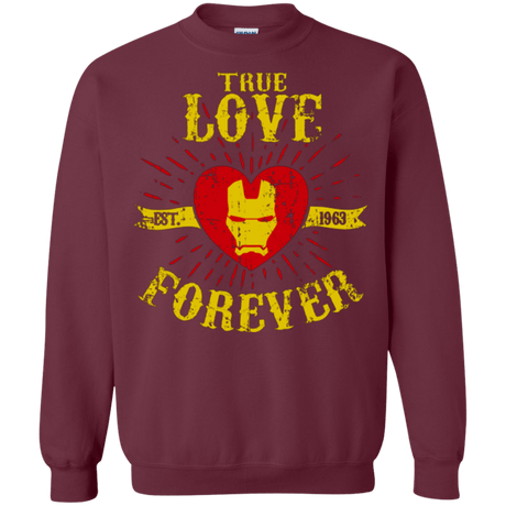 Sweatshirts Maroon / Small TLF  IRON Crewneck Sweatshirt