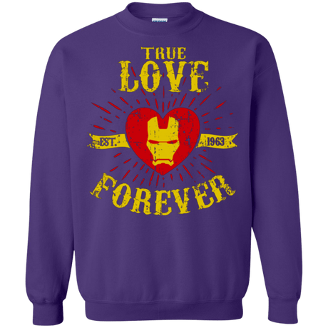 Sweatshirts Purple / Small TLF  IRON Crewneck Sweatshirt