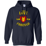 Sweatshirts Navy / Small TLF  IRON Pullover Hoodie