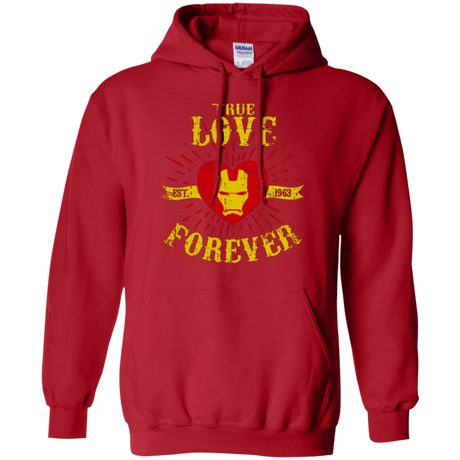 Sweatshirts Red / Small TLF  IRON Pullover Hoodie