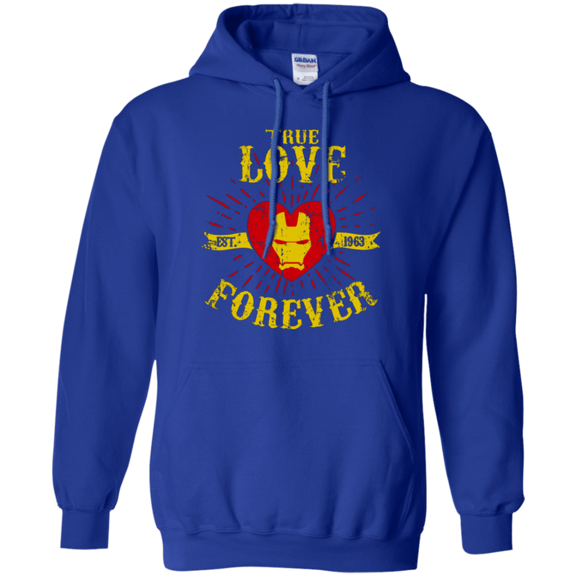 Sweatshirts Royal / Small TLF  IRON Pullover Hoodie