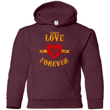 Sweatshirts Maroon / YS TLF  SUPER Youth Hoodie