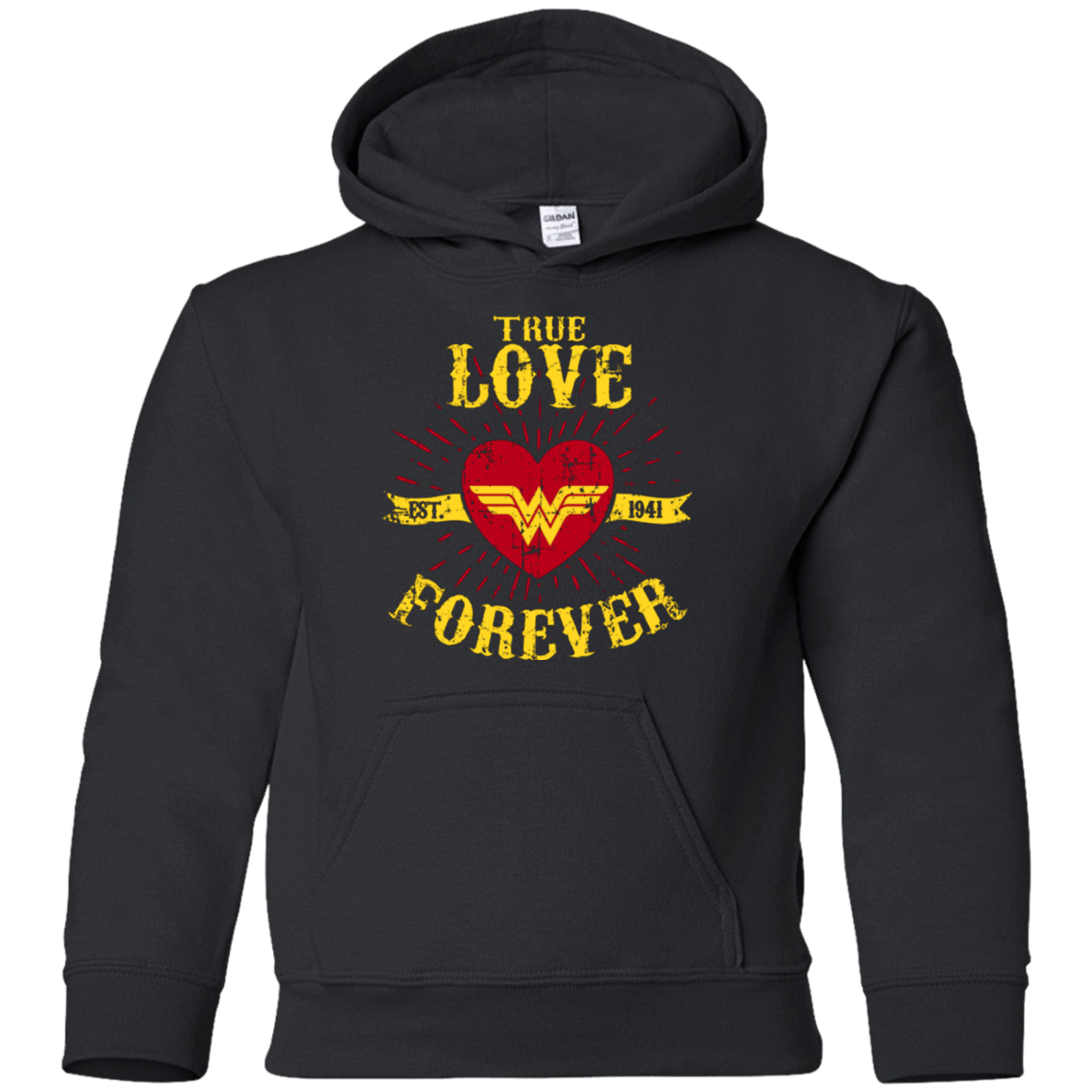 Sweatshirts Black / YS TLF  WONDER Youth Hoodie