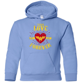 Sweatshirts Carolina Blue / YS TLF  WONDER Youth Hoodie