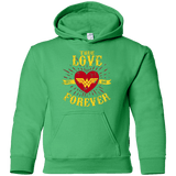 Sweatshirts Irish Green / YS TLF  WONDER Youth Hoodie