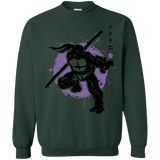 Sweatshirts Forest Green / S TMNT - Bo Warrior Crewneck Sweatshirt