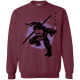 Sweatshirts Maroon / S TMNT - Bo Warrior Crewneck Sweatshirt
