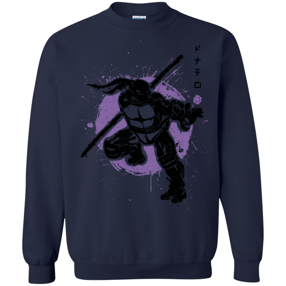 Sweatshirts Navy / S TMNT - Bo Warrior Crewneck Sweatshirt