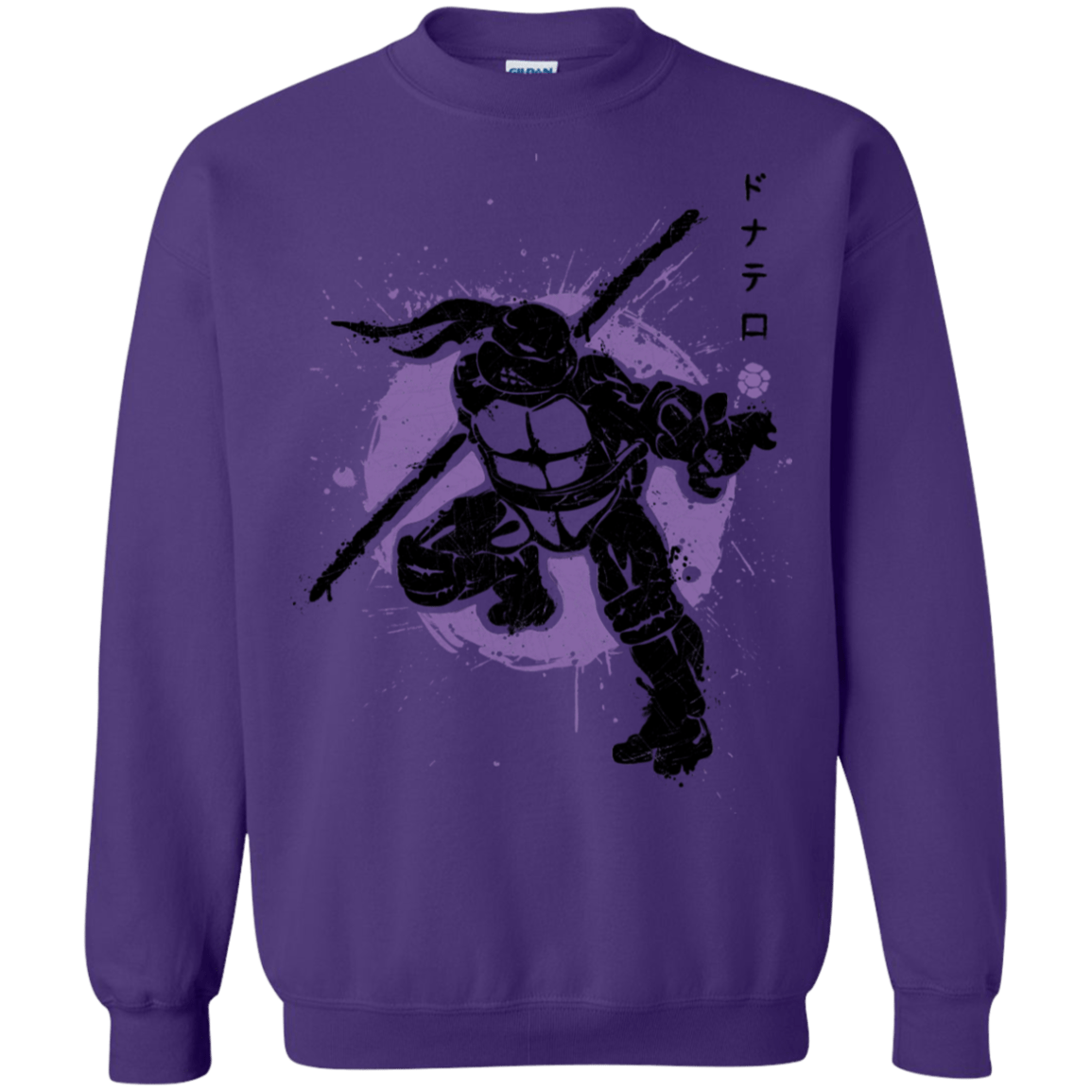 Sweatshirts Purple / S TMNT - Bo Warrior Crewneck Sweatshirt