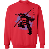 Sweatshirts Red / S TMNT - Bo Warrior Crewneck Sweatshirt