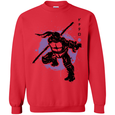 Sweatshirts Red / S TMNT - Bo Warrior Crewneck Sweatshirt