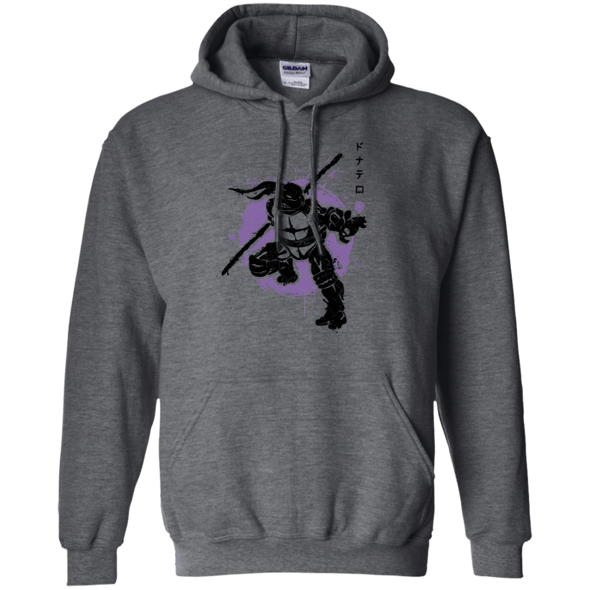 Sweatshirts Dark Heather / S TMNT - Bo Warrior Pullover Hoodie