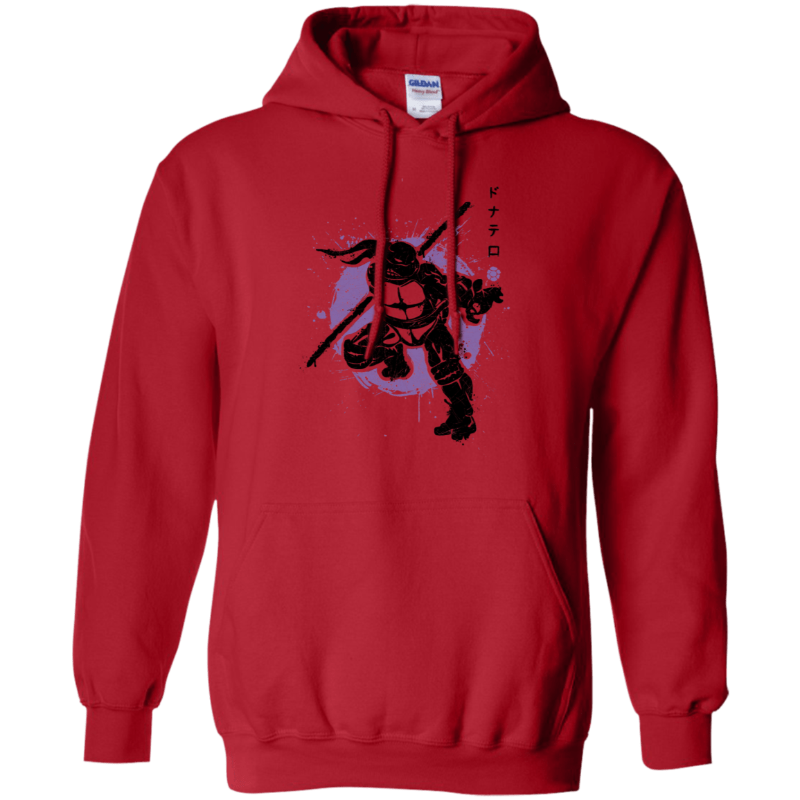 Sweatshirts Red / S TMNT - Bo Warrior Pullover Hoodie