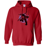 Sweatshirts Red / S TMNT - Bo Warrior Pullover Hoodie