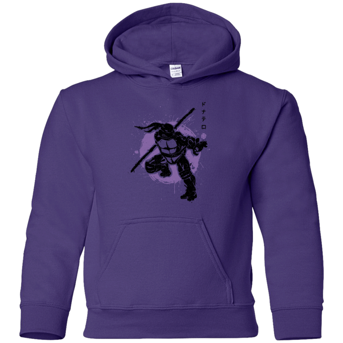 Sweatshirts Purple / YS TMNT - Bo Warrior Youth Hoodie