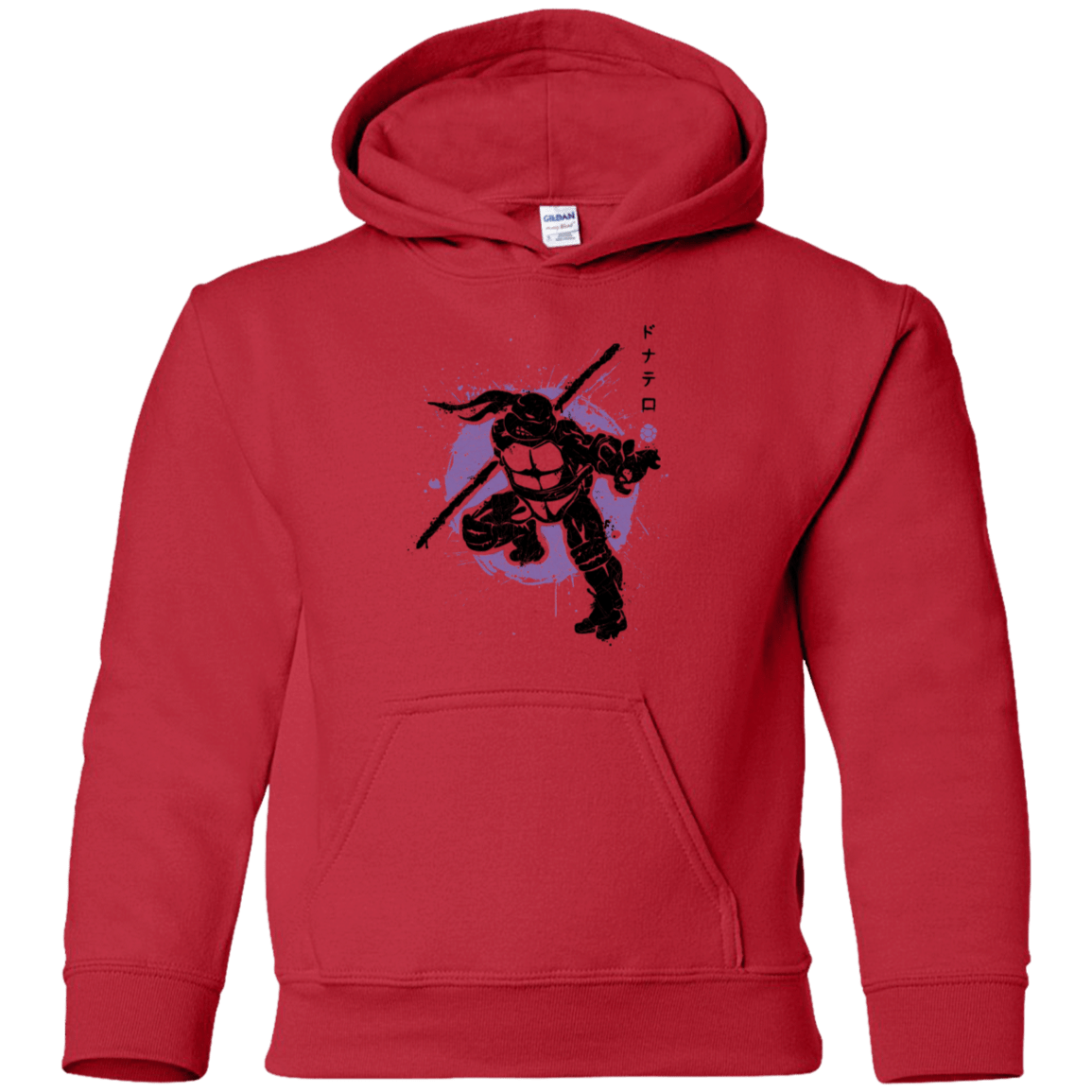 Sweatshirts Red / YS TMNT - Bo Warrior Youth Hoodie