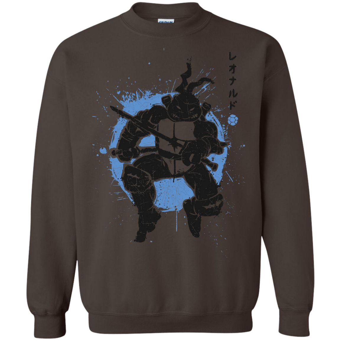 Sweatshirts Dark Chocolate / S TMNT - Katana Warrior Crewneck Sweatshirt