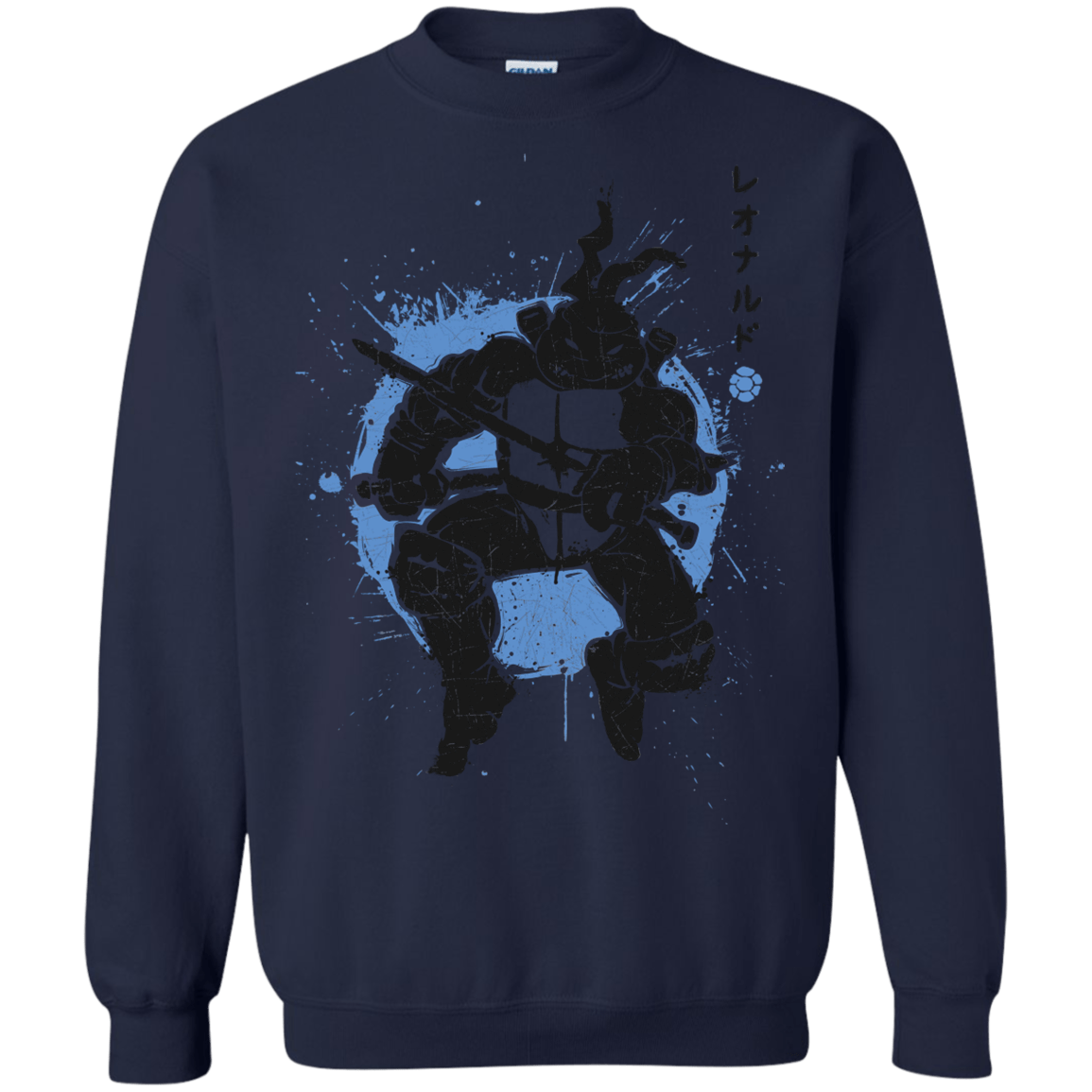 Sweatshirts Navy / S TMNT - Katana Warrior Crewneck Sweatshirt