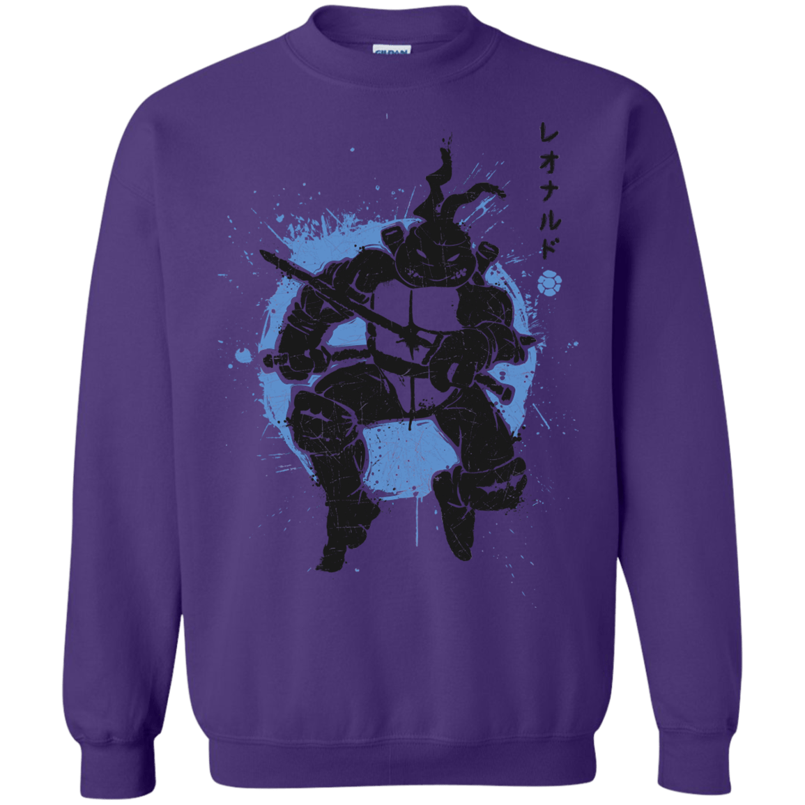 Sweatshirts Purple / S TMNT - Katana Warrior Crewneck Sweatshirt
