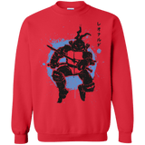 Sweatshirts Red / S TMNT - Katana Warrior Crewneck Sweatshirt