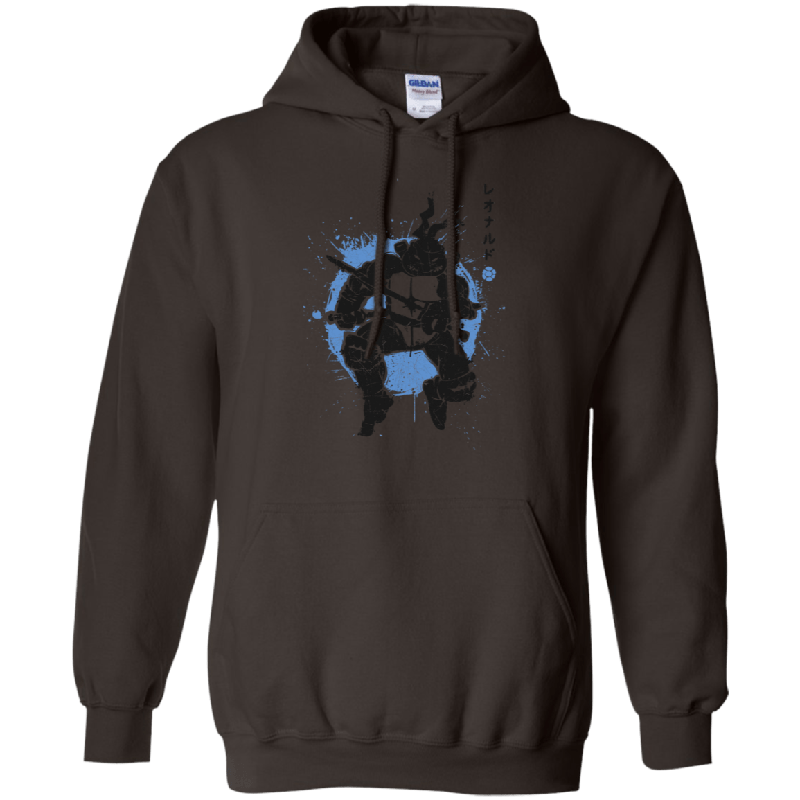 Sweatshirts Dark Chocolate / S TMNT - Katana Warrior Pullover Hoodie