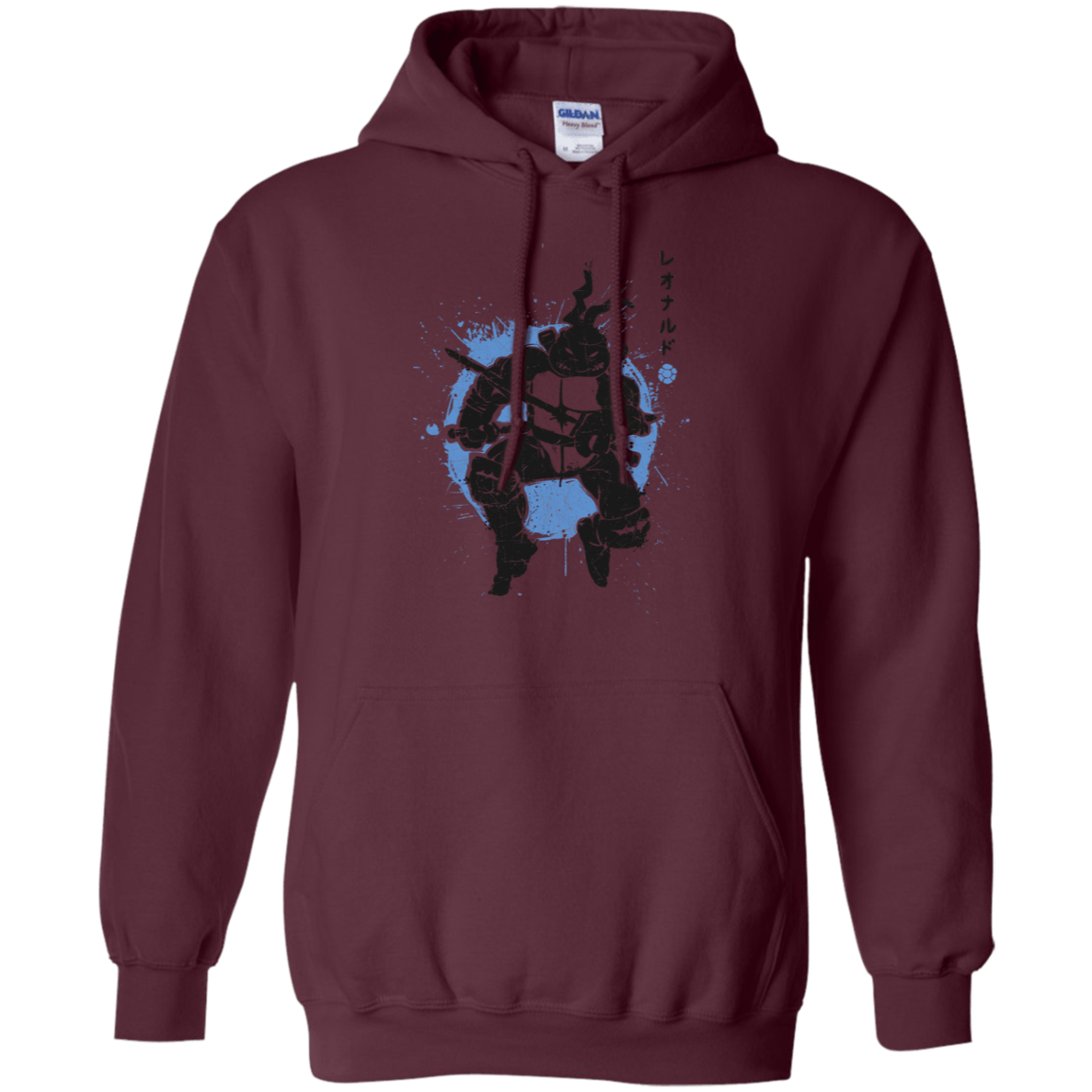 Sweatshirts Maroon / S TMNT - Katana Warrior Pullover Hoodie